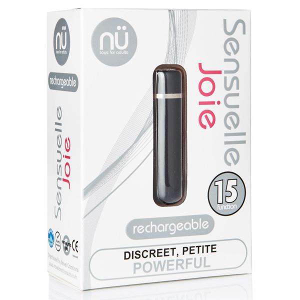 Sensuelle Joie 15 Function Bullet Black