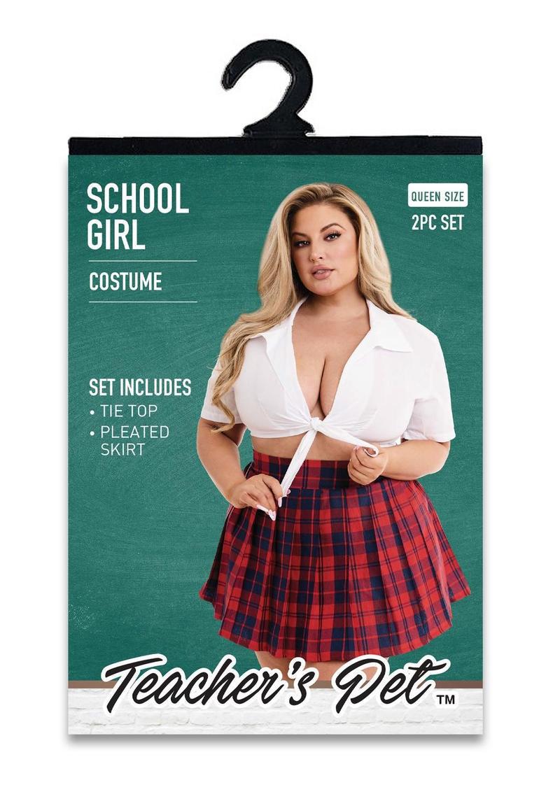 2 PC SCHOOLGIRL COSTUME Q - Temptations