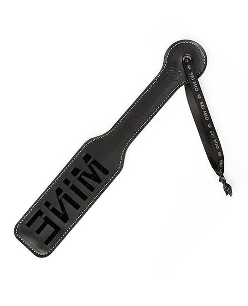 Sei Mio You're All Mine Impression Spanking Paddle - Black