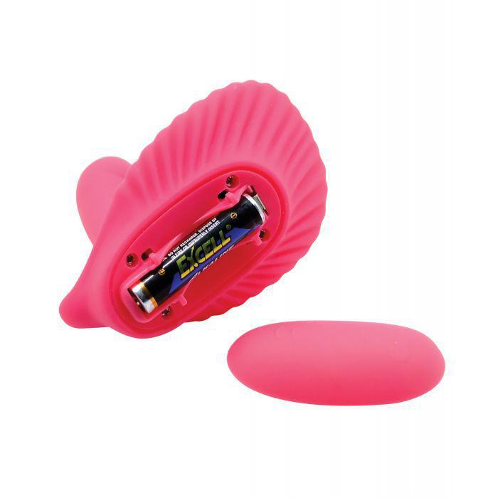 Pretty Love Fancy Remote Control Clamshell - 30 Function Fuchsia
