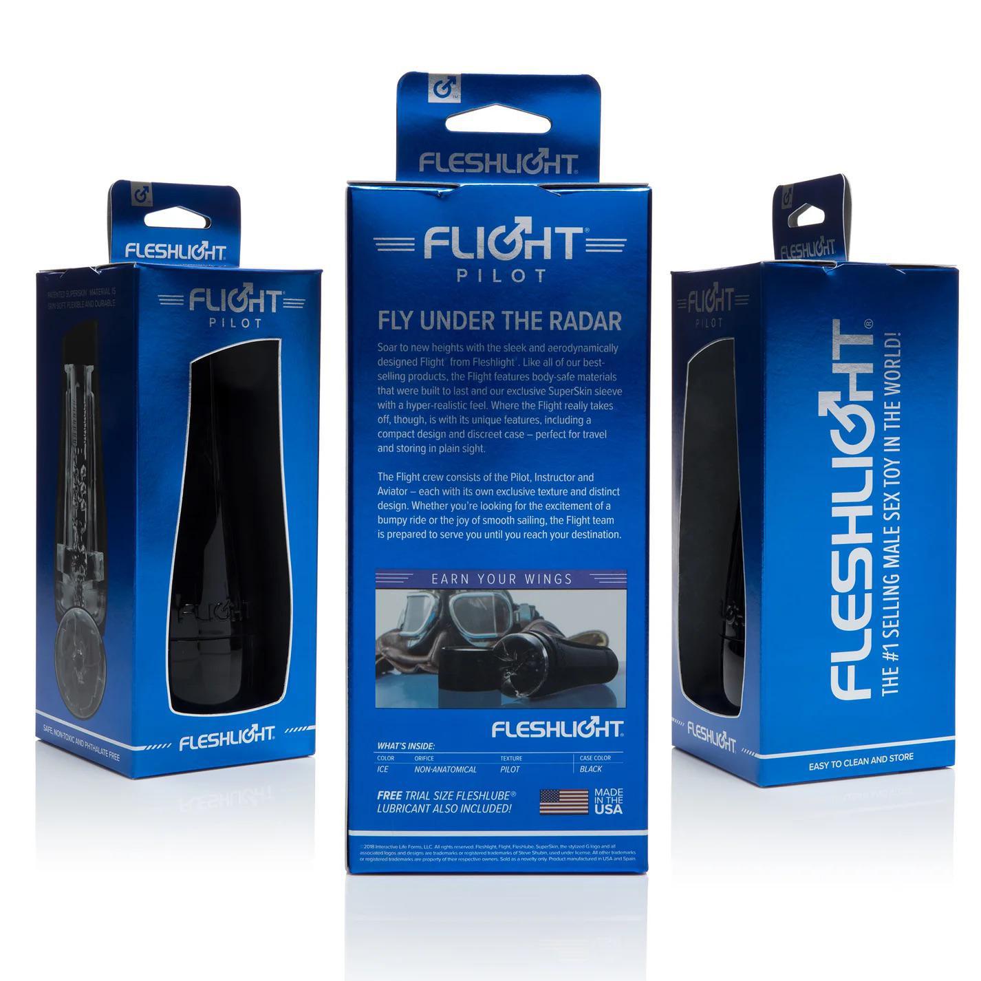 FLESHLIGHT FLIGHT PILOT BLACK