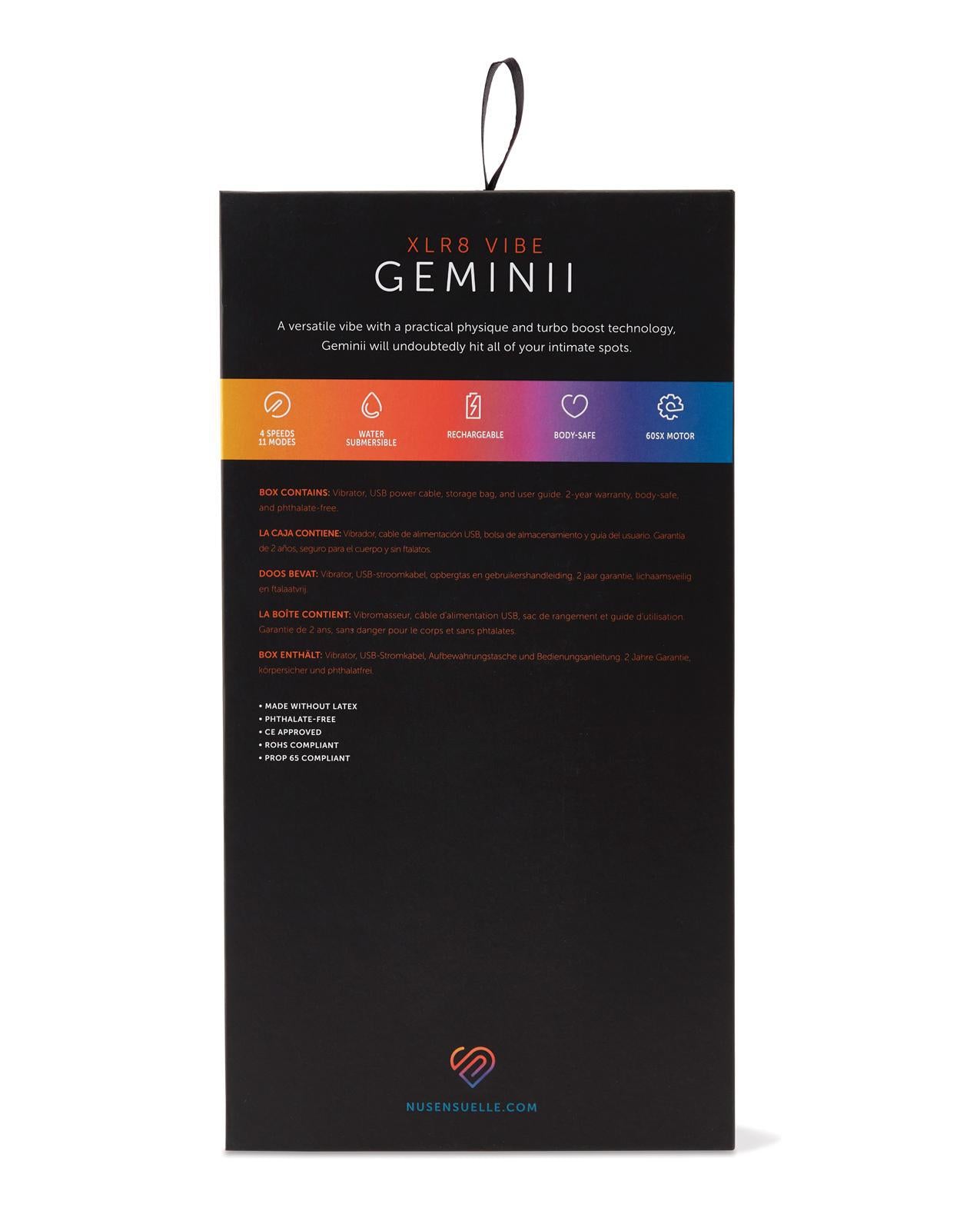 Sensuelle Geminii Xlr8 Electric Blue