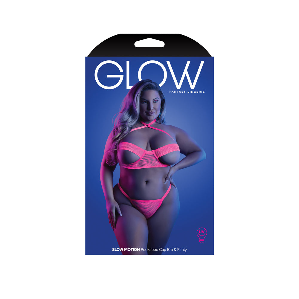 Slow Motion Peekaboo Cup Bra & Panty