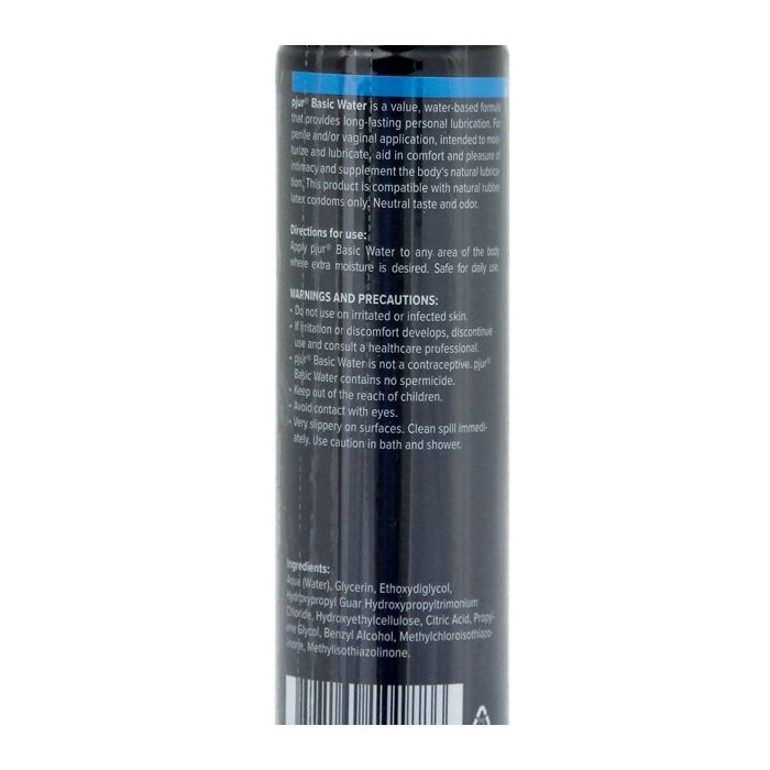 Pjur Basic Water Water-Based Personal Lubricant 100ml bottle