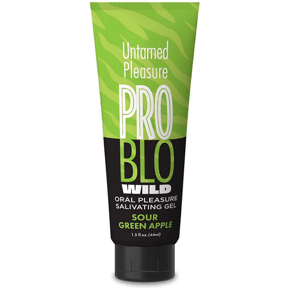 Problo Wild Oral Pleasure Salivating Gel Sour Green Apple 1.5 oz.