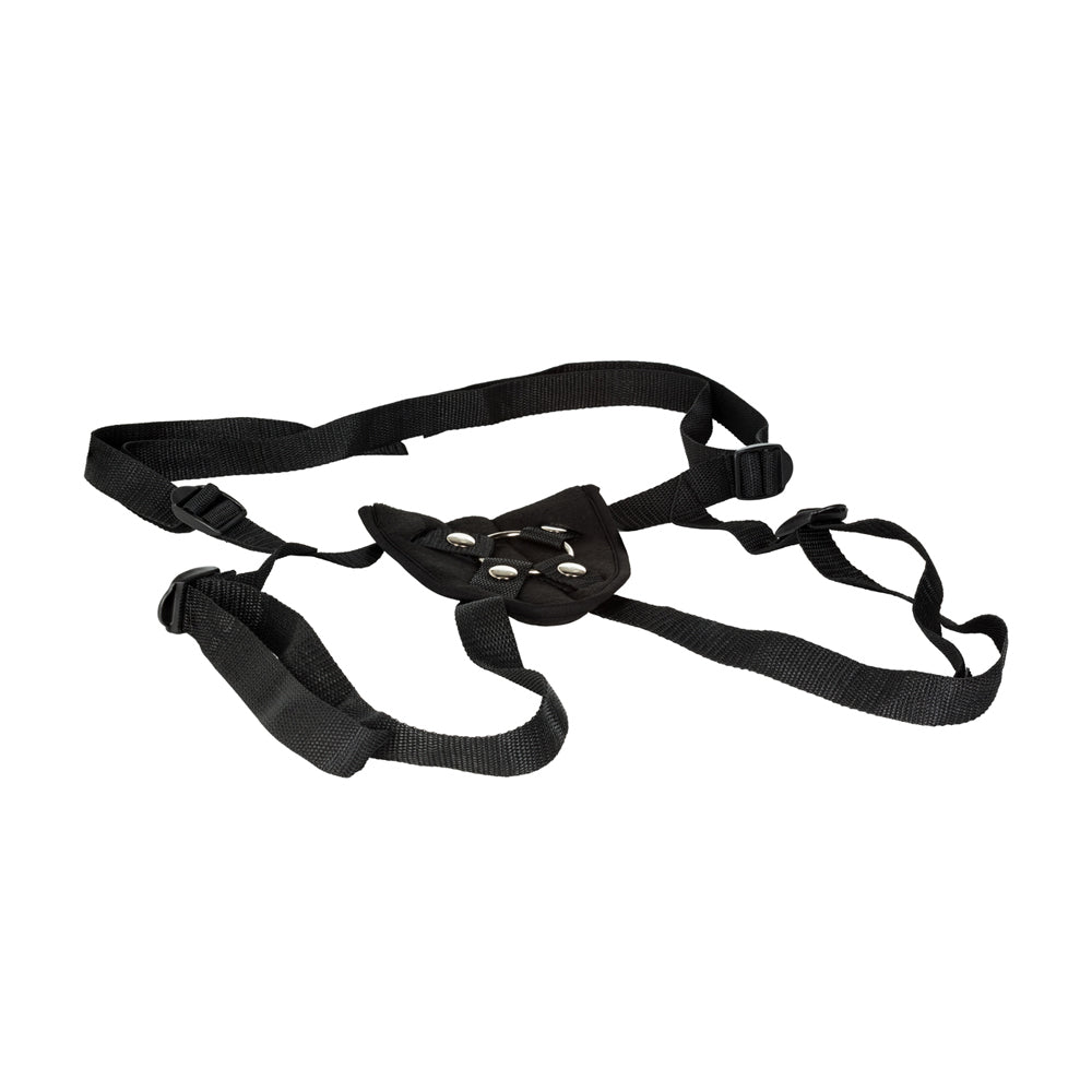 Lover's Super Strap Universal Harness Black
