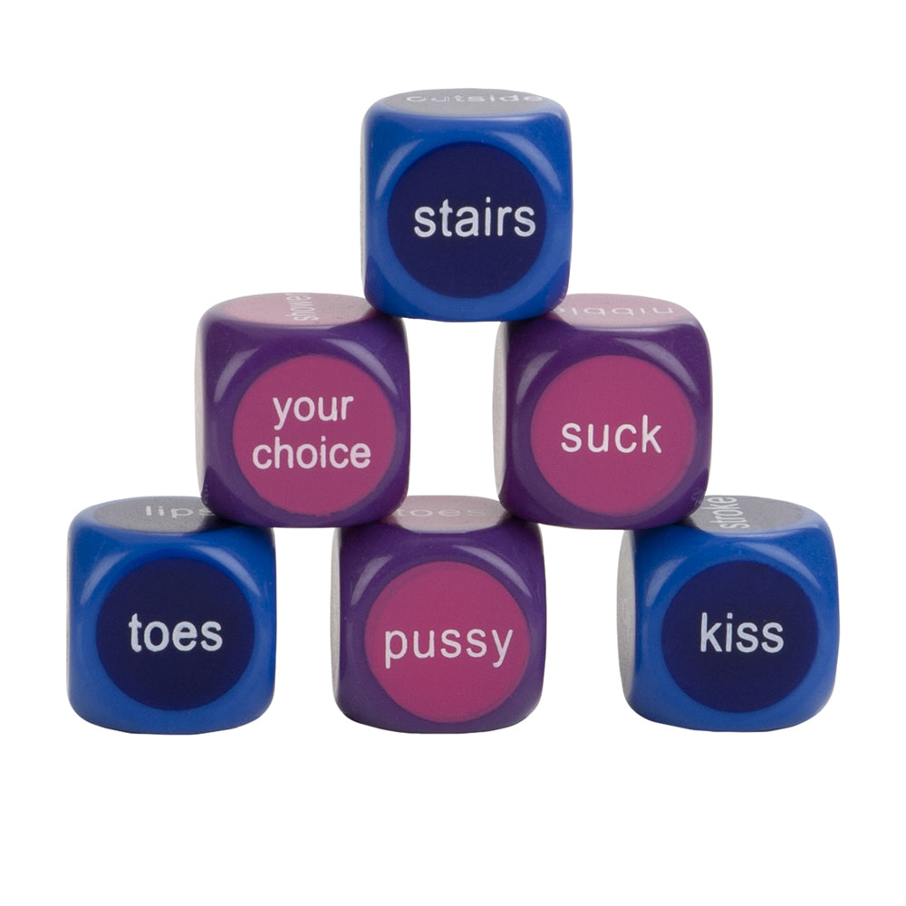 Hot & Spicy Party Dice Multi-Colored