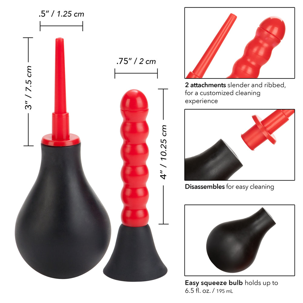 Ribbed Anal Douche