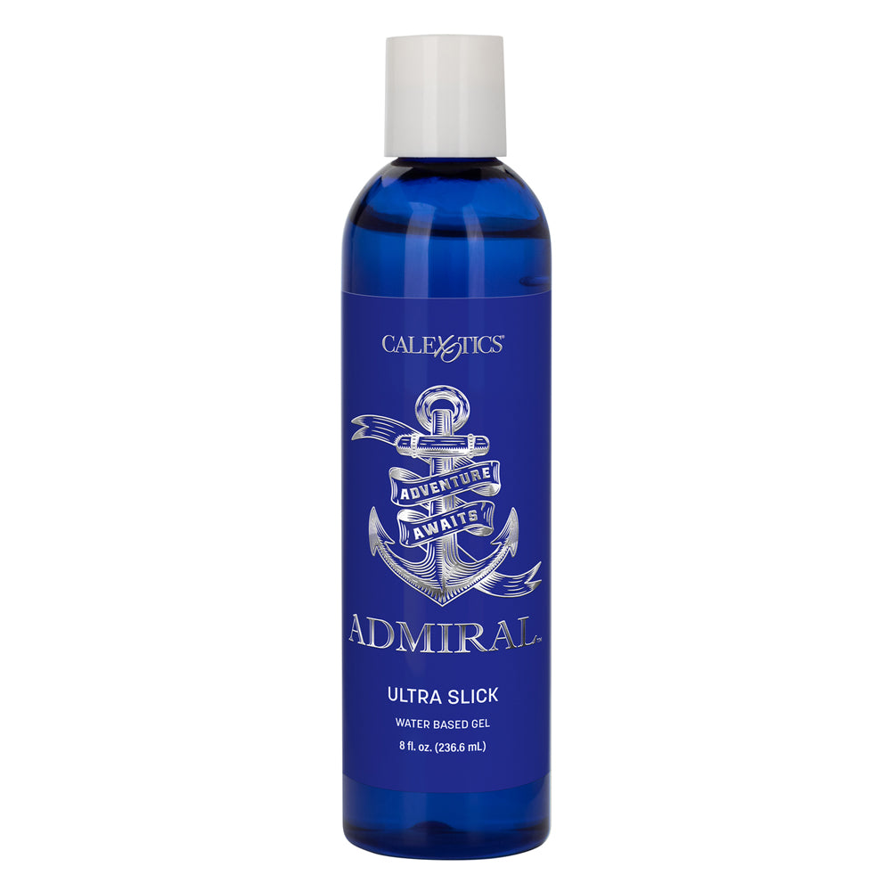 Admiral Ultra Slick Water Based Gel 8 oz.