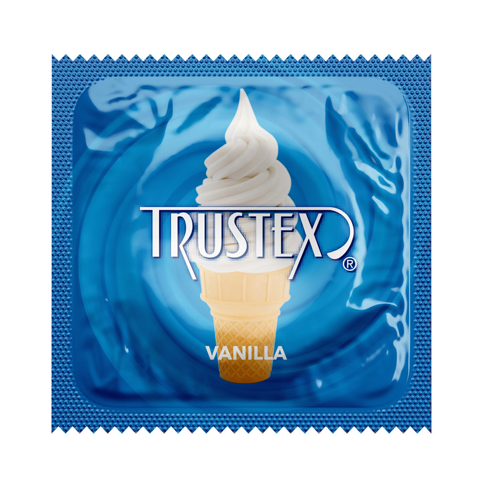 Trustex Vanilla Flavored Condoms 3 Pk