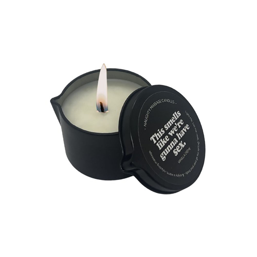 Kama Sutra Naughty Notes Massage Candle 2 oz. Tin