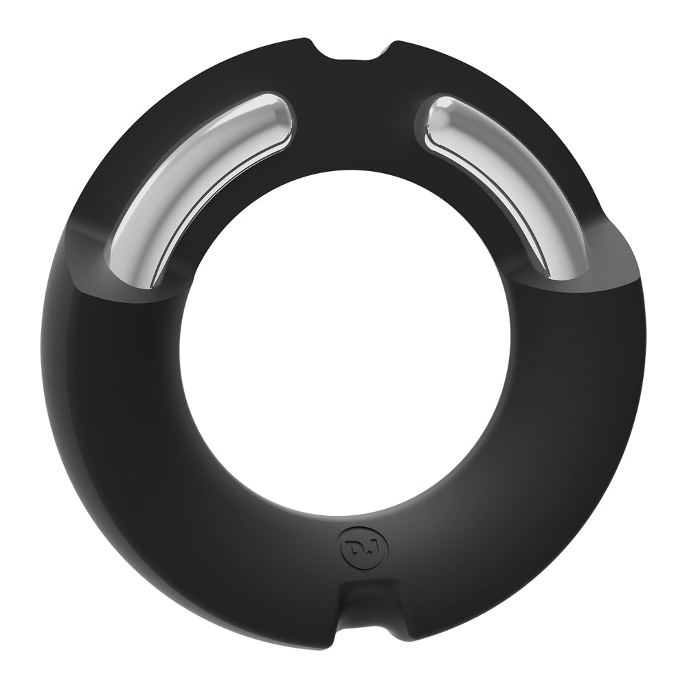 Merci The Paradox Silicone Covered Metal Cock Ring 35mm Black