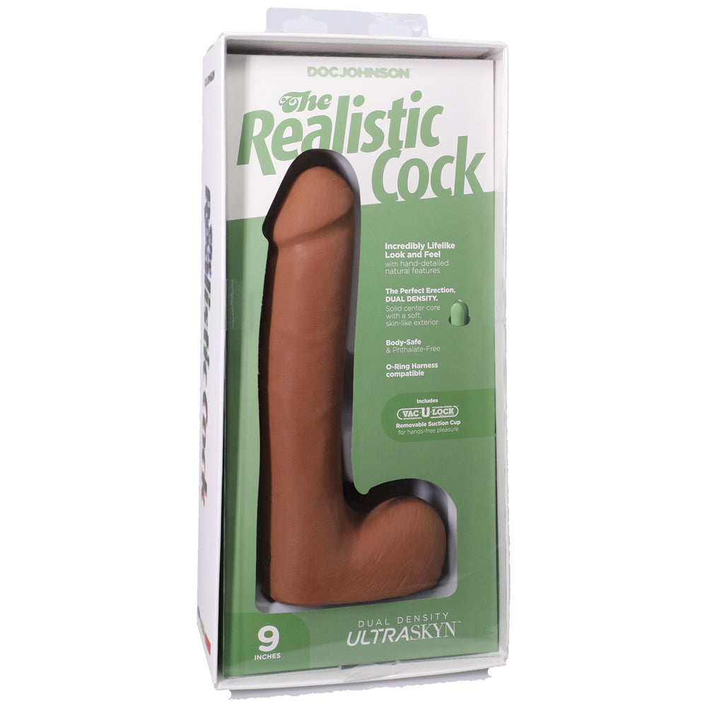 The Realistic Cock Ultraskyn 9" With Balls