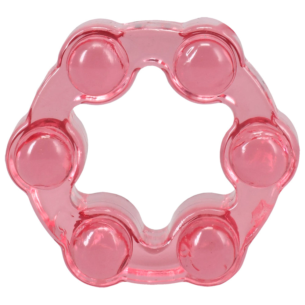 Crystal Jellies Performance Ring Set Pink