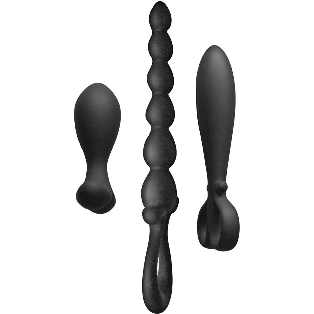 Trio Deluxe Anal Exploration Black