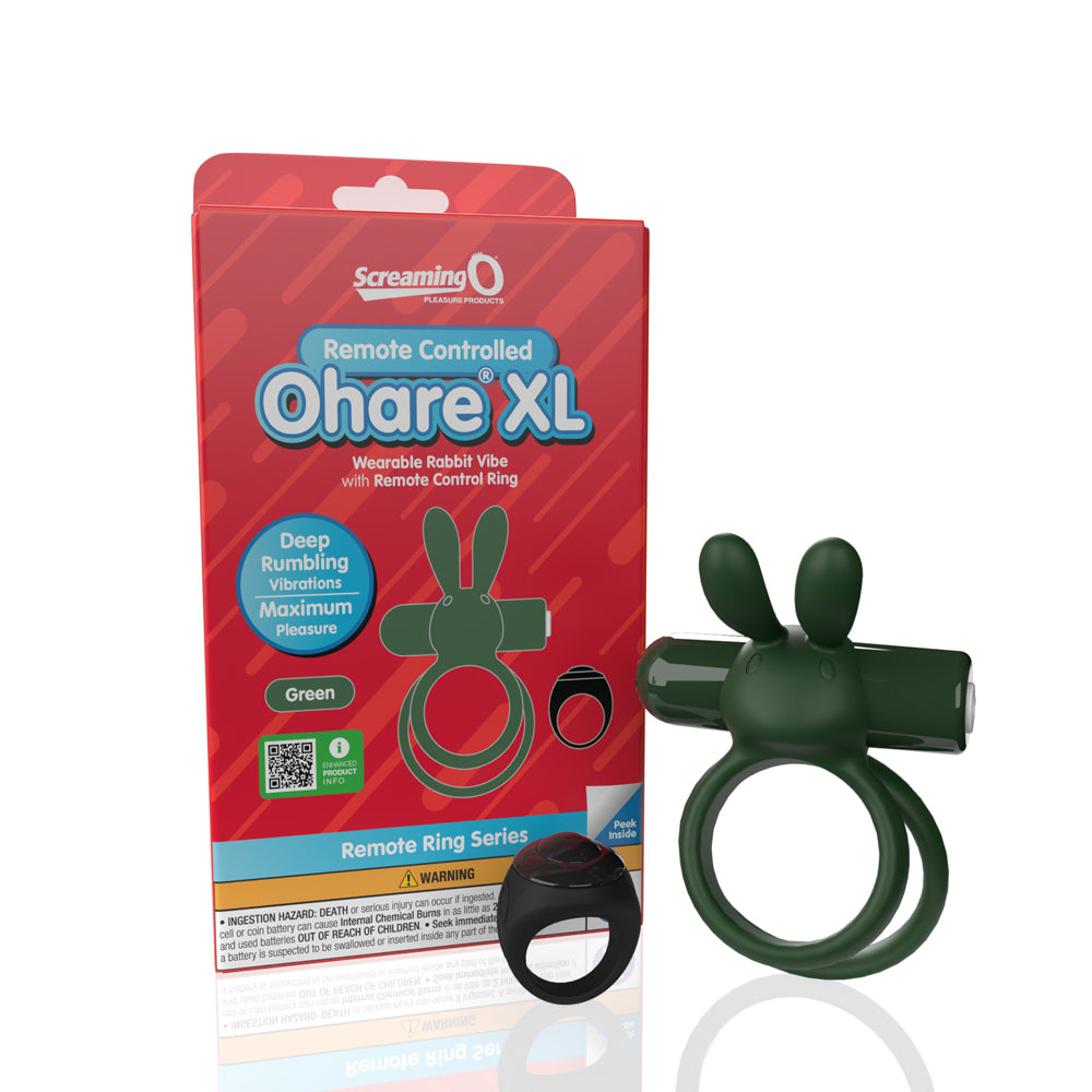 Screaming O Remote Controlled Ohare Xl Vibrating Ring
