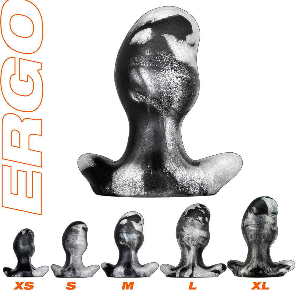 Ergo Buttplug M Platinum Swirl