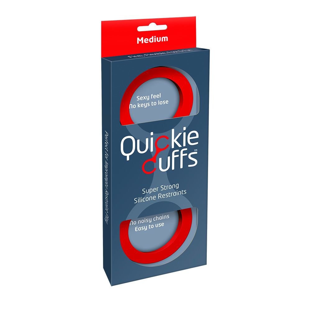 Quickie Cuffs Med Red