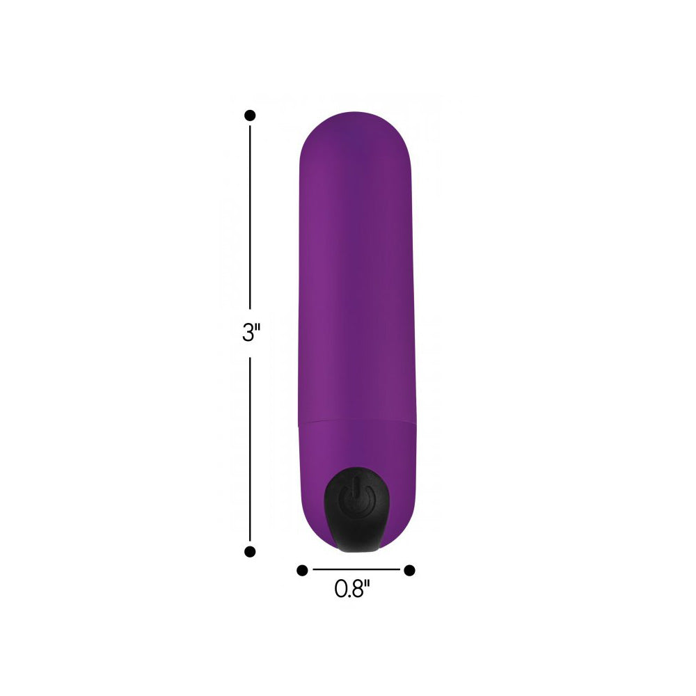 Bang Vibrating Bullet With Remote Control-Purple