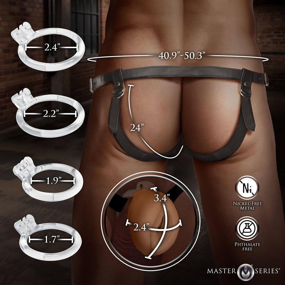 Master Series Pussy Chastity Cage Medium