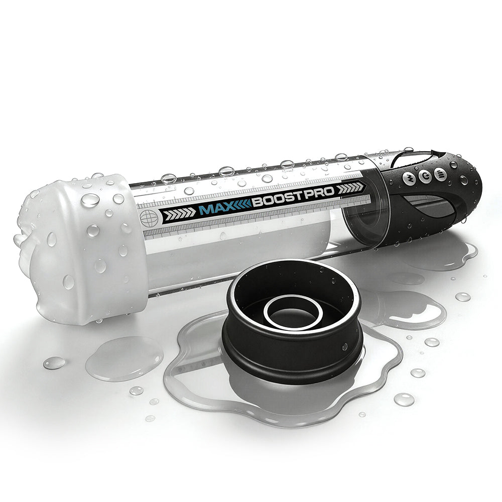Pumpworx Maxboost Pro Flow Deluxe Kit Black