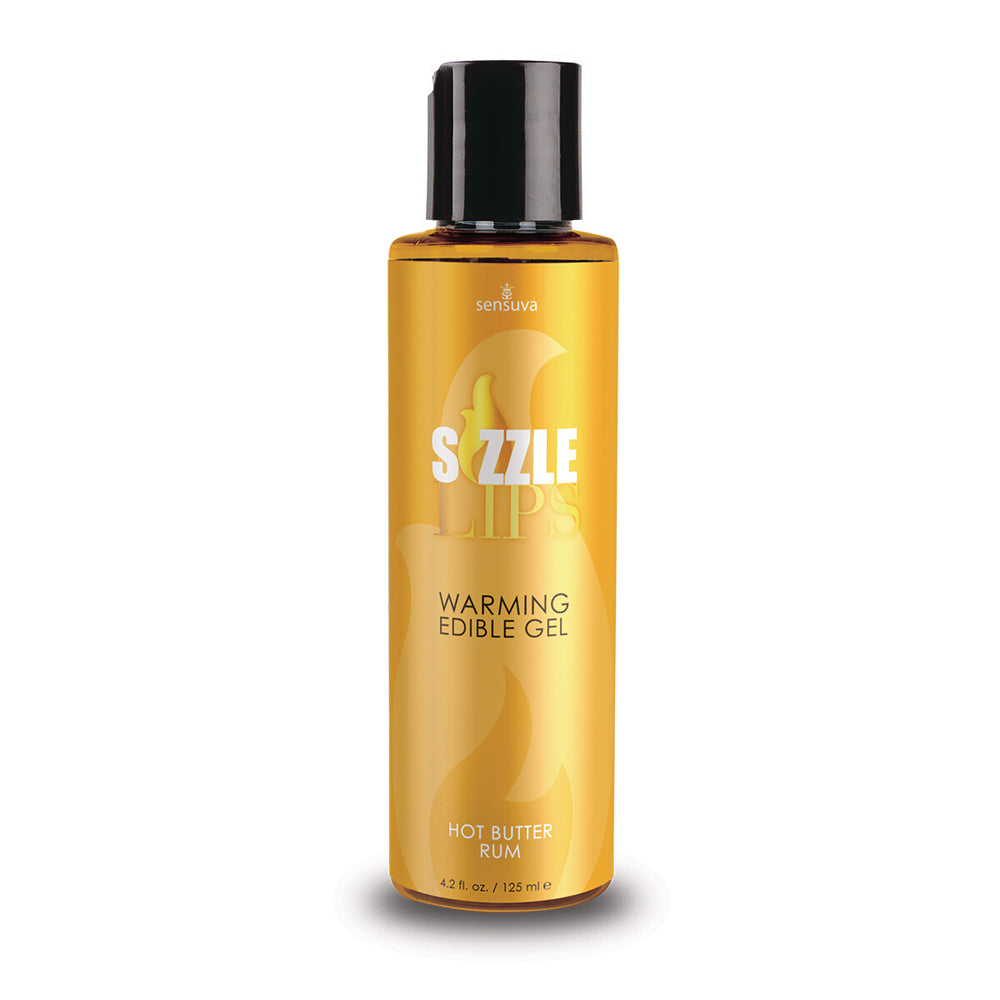 Sizzle Lips Butter Rum Warming Gel 4.2 oz.