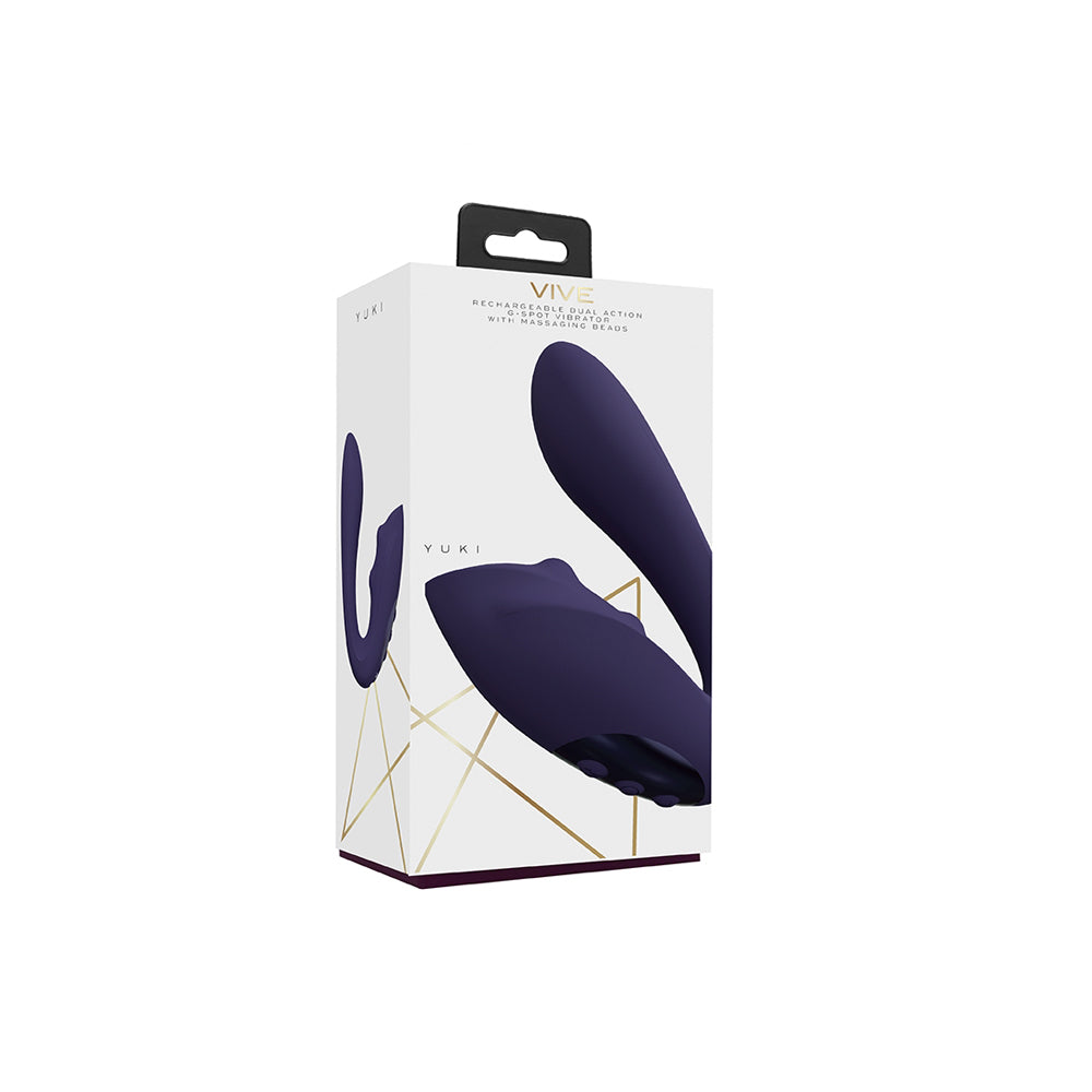 Vive Yuki Dual G-Spot Vibrator With Beads