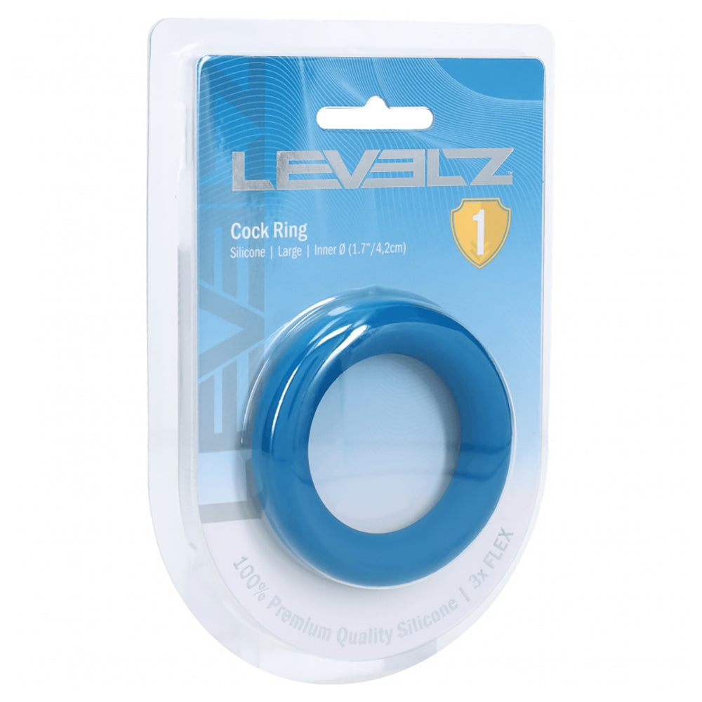 Levelz Liquid Silicone Cock Ring L