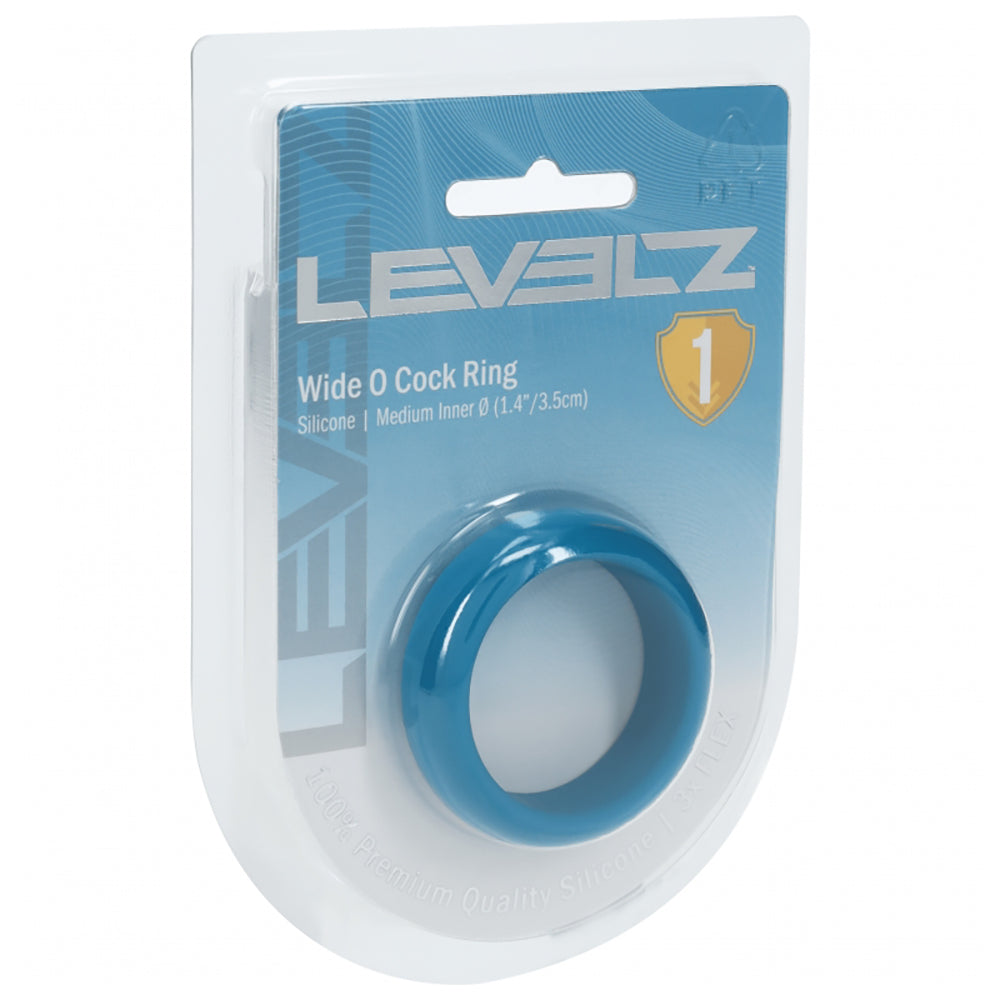 Levelz Wide O Silicone Cock Ring M 35mm