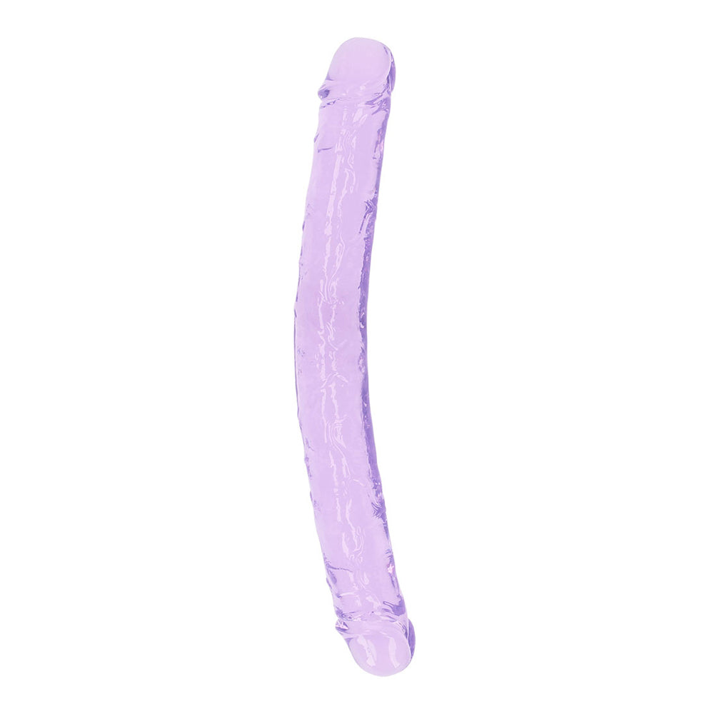 Realrock Crystal Clear Double Dong 13''