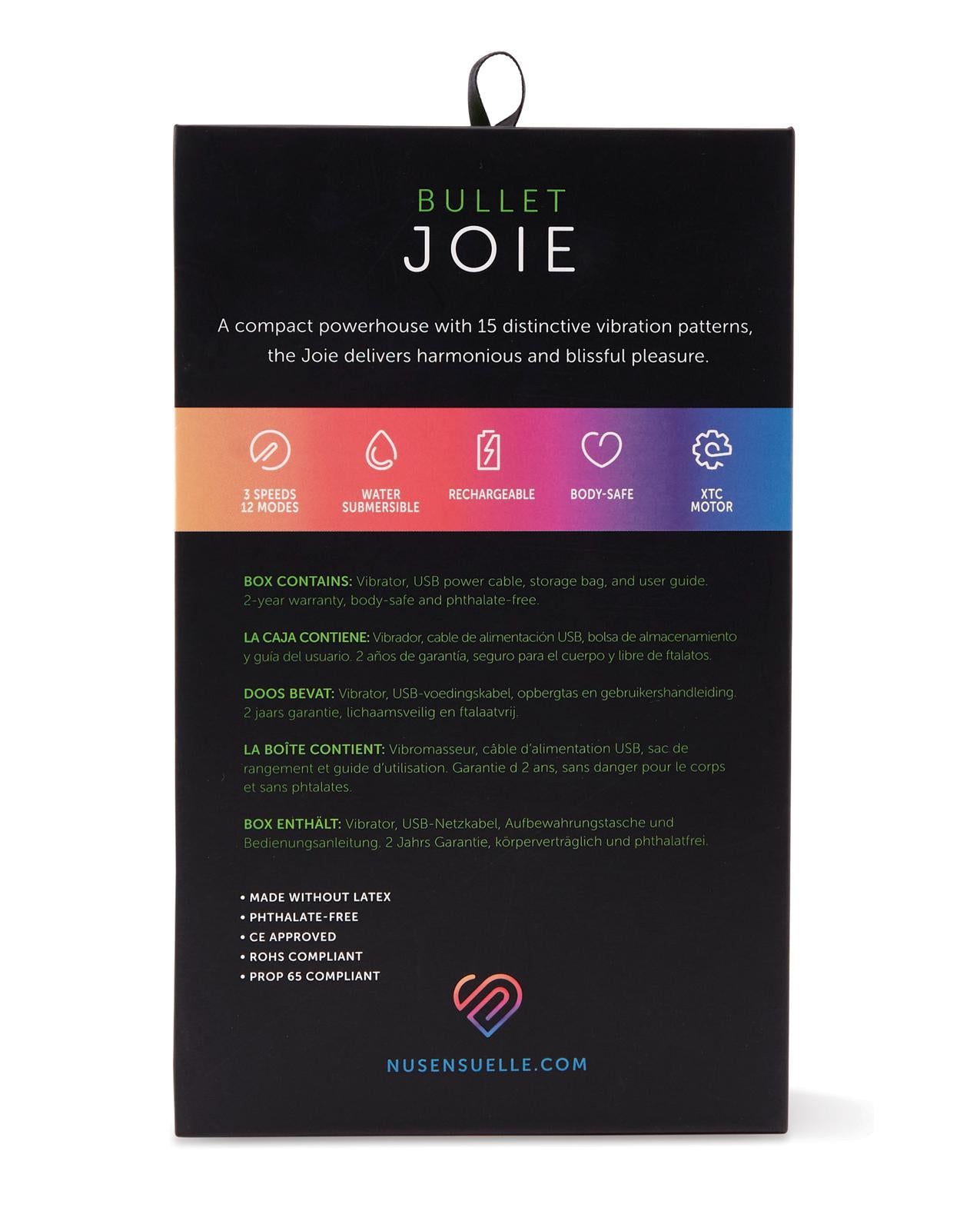 Sensuelle Joie 15 Function Bullet Pink