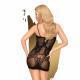 Above & Beyond Seamless Mini Dress With Spaghetti Straps Black - Temptations