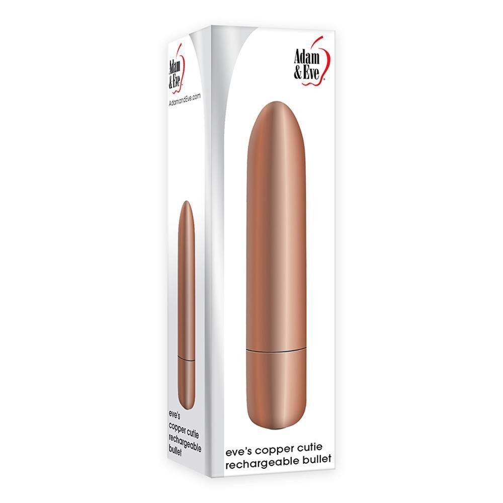 Adam & Eve's Copper Cutie Rechargeable Bullet - Temptations