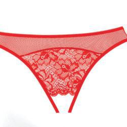 Adore Just A Rumor Panty One Size Red - Temptations