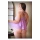 Angela Underwire Cutout Babydoll & Panty - Temptations