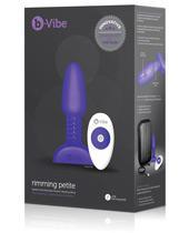 b - Vibe Petite Rimming Plug - Purple - Temptations