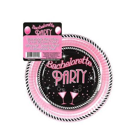 Bachelorette 10" Plates 10 Pcs - Temptations