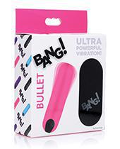 Bang! Vibrating Bullet w/ Remote Control - Pink - Temptations