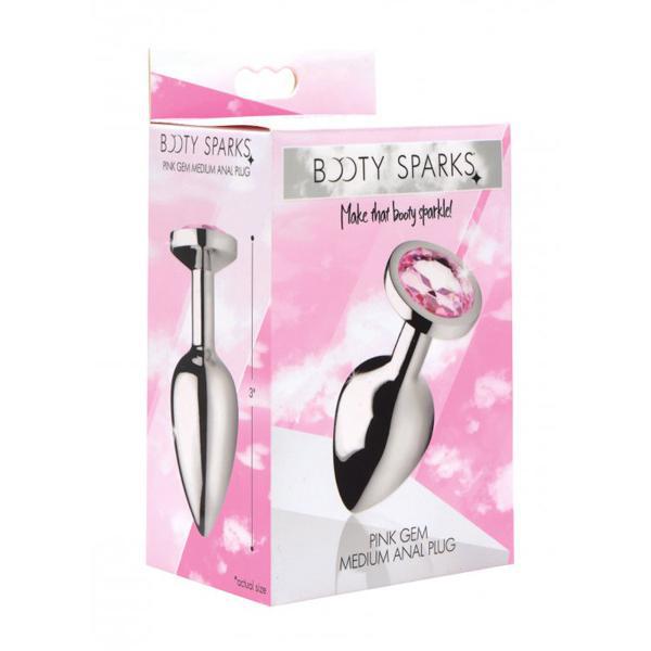 Booty Sparks Pink Gem - Medium Anal Plug - Temptations