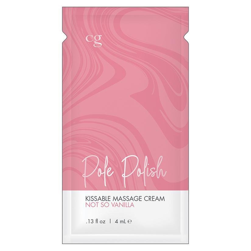 CG Pole Polish Kissable Massage Cream - Not So Vanilla - Temptations