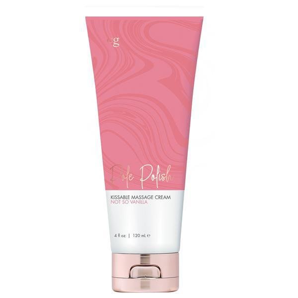 CG Pole Polish Kissable Massage Cream Not So Vanilla 4 oz. - Temptations