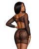 CHEMISE BLACK O/S - Temptations