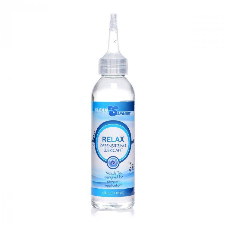 CLEANSTREAM RELAX DESENSITIZING LUBRICANT WITH NOZZLE TIP 4 OZ. - Temptations