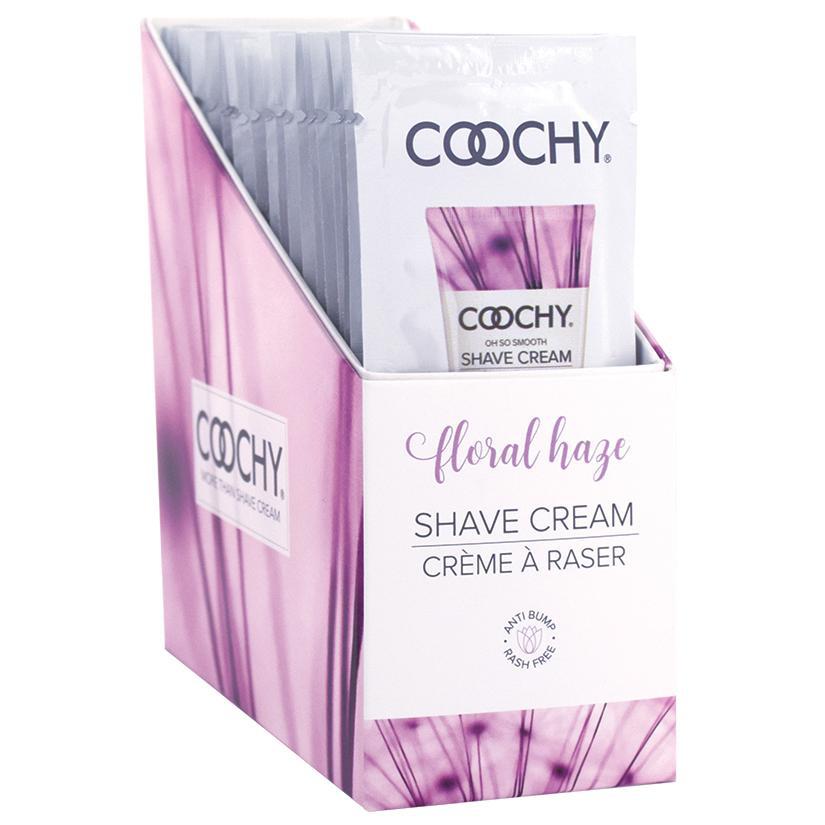 Coochy Shave Cream - Floral Haze 15ml Foil (24) - Temptations