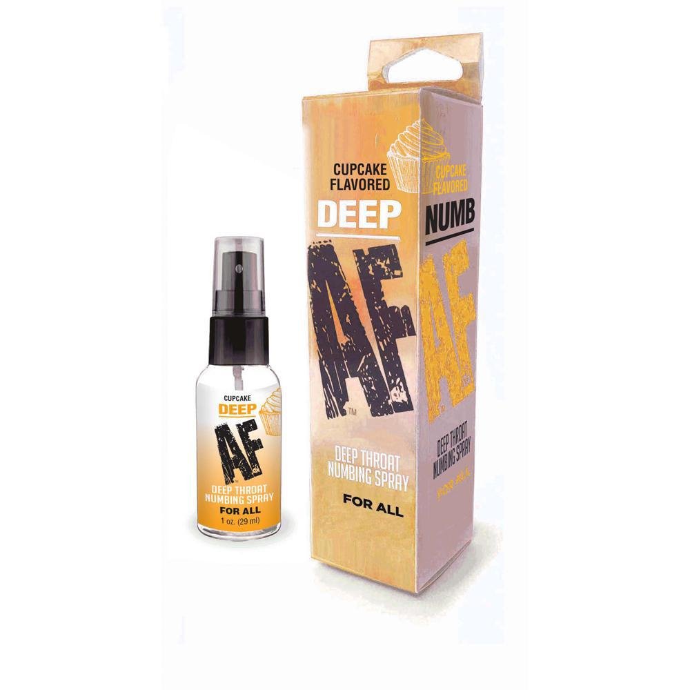 Deep Af Deep Throat Spray Cupcake 1 oz. - Temptations