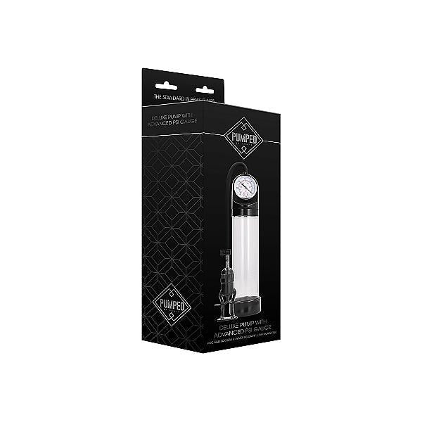 Deluxe Pump With Advanced Psi Gauge Transparent - Temptations