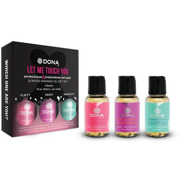 Dona Let Me Touch You Massage Gift Set - Temptations