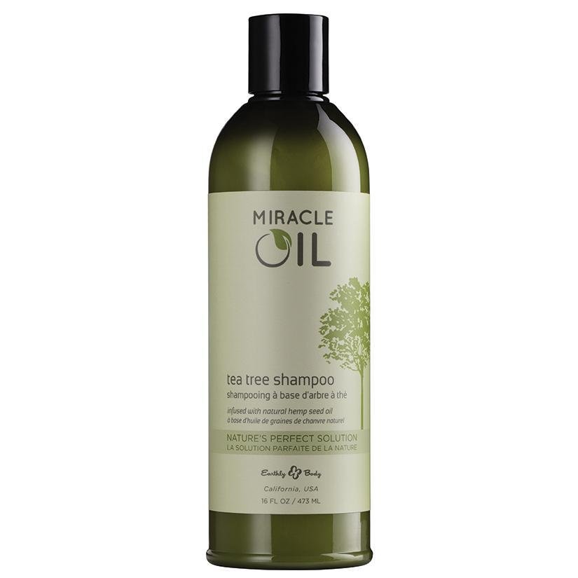 Earthly Body Miracle Oil Tea Tree Shampoo 16oz - Temptations
