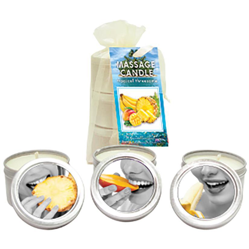 Earthly Body Tropical Candle Trio 2oz - Temptations