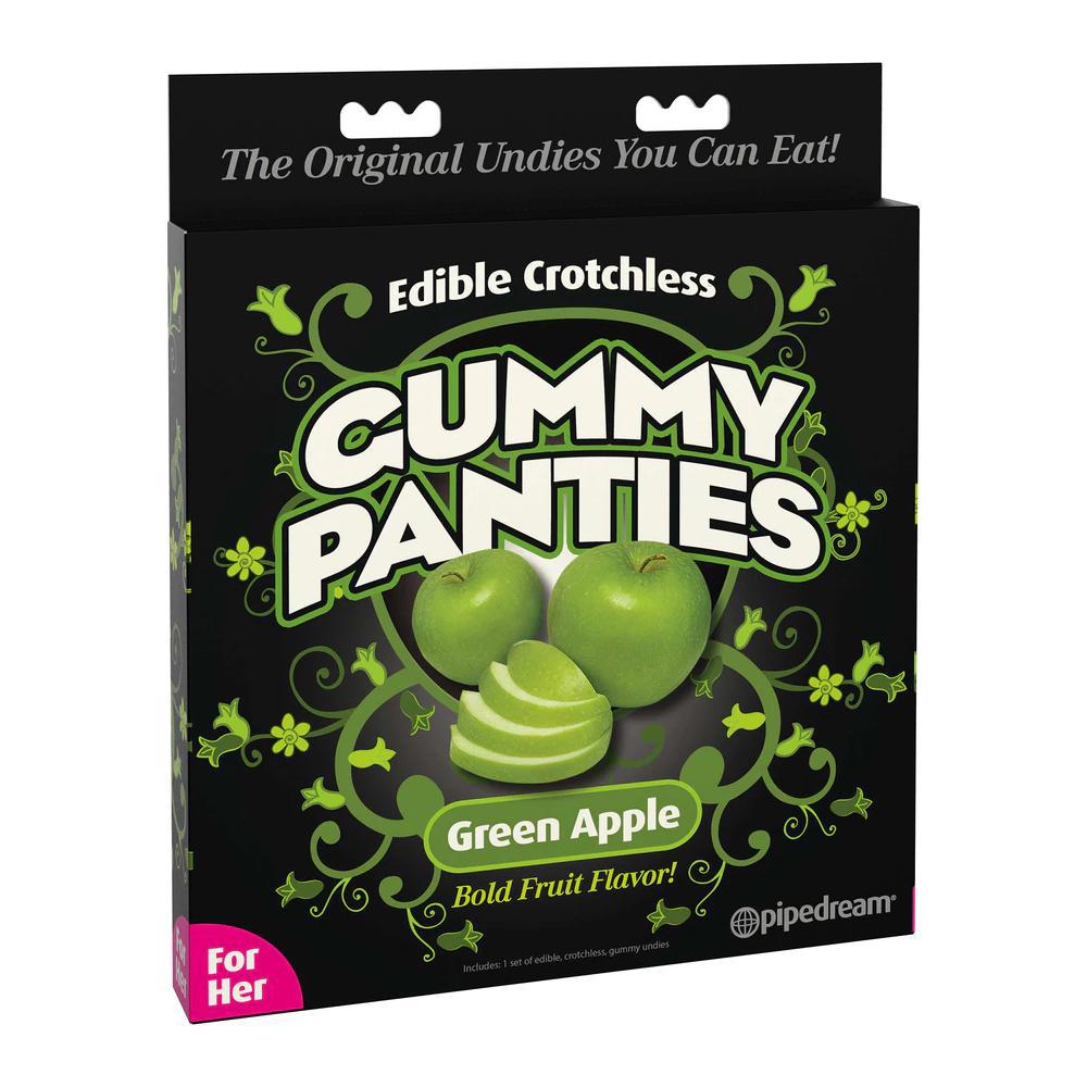 Edible Crotchless Gummy Panties Apple - Temptations